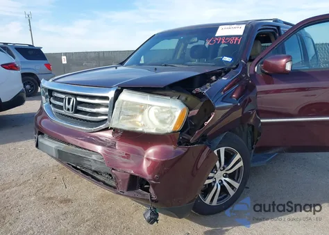 2015 Honda Pilot Touring from USA, damaged, VIN 5FNYF4H96FB032764